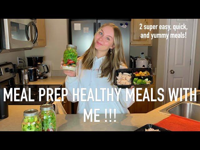 MEAL PREP WITH ME!! | Caila Stevens