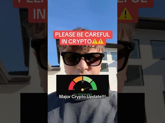 PLEASE BE CAREFUL IN CRYPTO️️