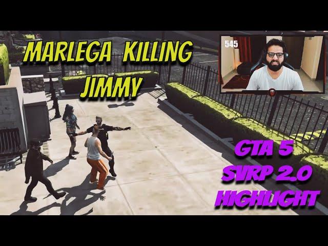 Marlega taking revenge on Officer Jimmy | GTA 5 SVRP 2.0 Highlight