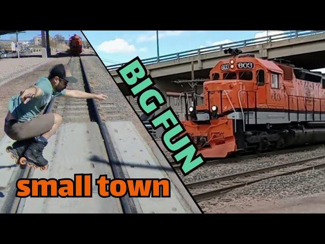 Small Town Urban Skating #rollerblading #inlineskating #bliss