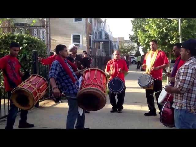 Black Lotus Tassa Drummers along side US #1 Tassa Group wedding in Astoria