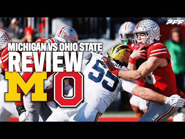 Michigan vs. Ohio State Review | PFF Grade Release Show