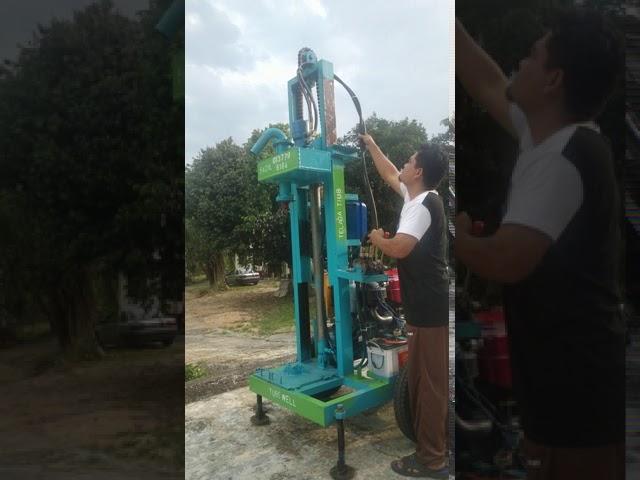 Telaga Tiub + Tube well + Boring Gerudi System hydraulic 22HP Water drilling 350kaki  0137796164