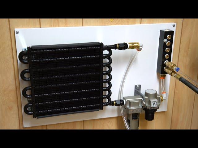 DIY Low Cost Compressed Air Dryer Water Separator Overview