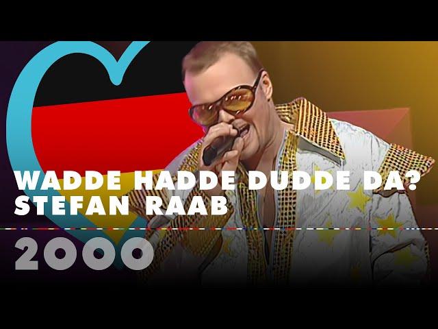 WADDE HADDE DUDDE DA? – STEFAN RAAB (Germany 2000 – Eurovision Song Contest HD)