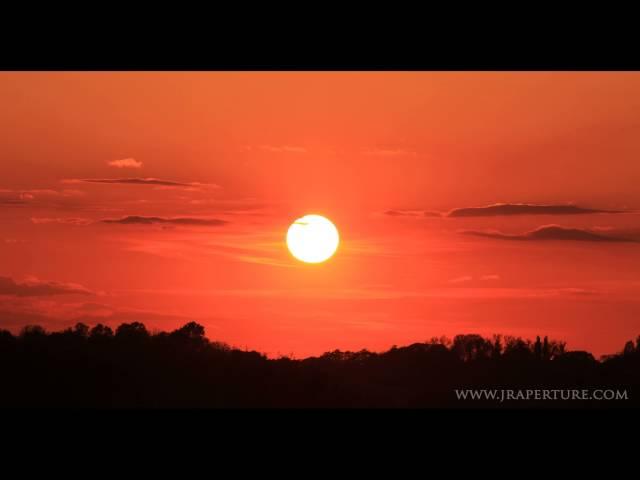 Barcombe Sunset - 4K Stock Time-Lapse Footage