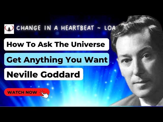 Neville Goddard How To Ask The Universe Before Sleep & Get Anything You Want