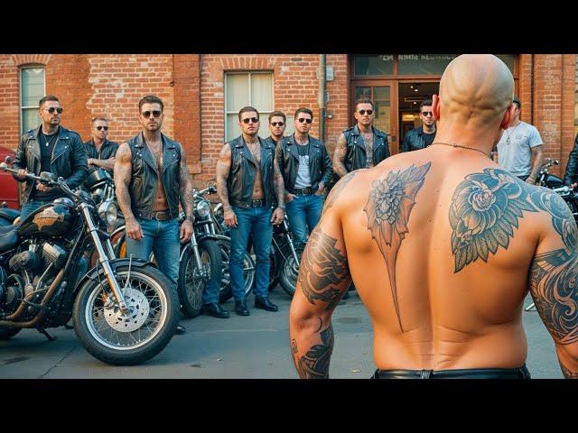 Arrogant motorcycle gang makes a big mistake messing with this ex-cop