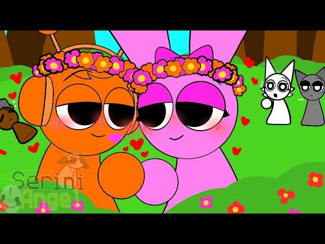 Oren & Pinki Are Dating Together ?! - Sprunki Incredibox (AU)