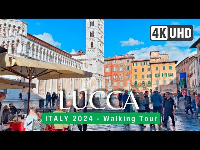 LUCCA Walking Tour 4k  "Exploring Lucca: Discover Italy’s Hidden Gem in 1 Day!"