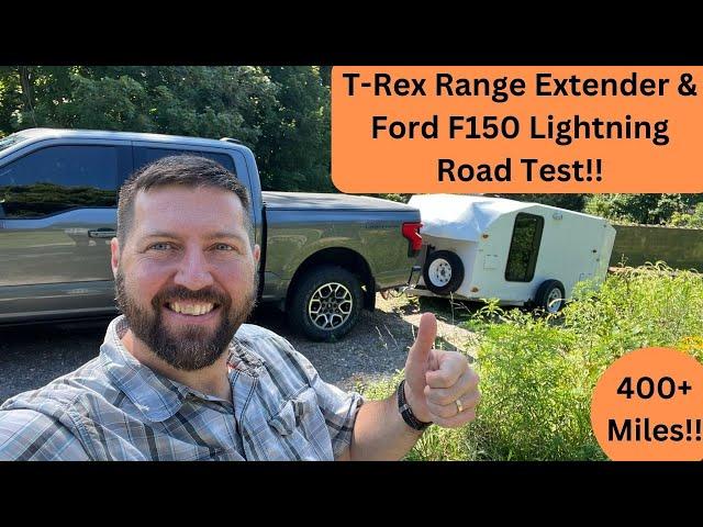 T-Rex Range Extending Trailer & Ford Lightning First Road Test