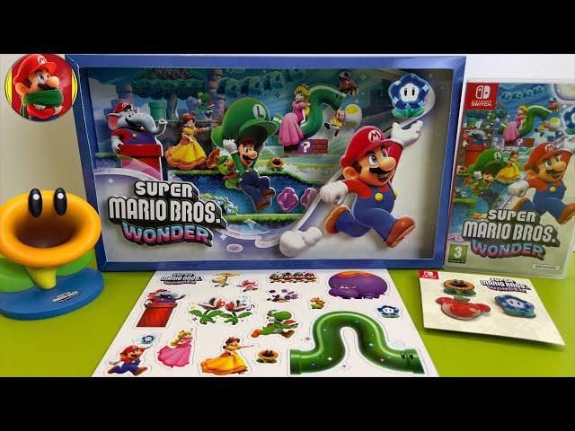 ASMR Super Mario Bros Wonder Collection Unboxing Review