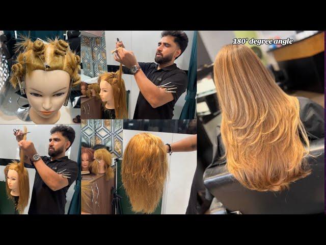 How to: 180 Degree Haircut || 180% Haircut कैसे करे || Multi Layer Haircut || Advanced Haircut easy