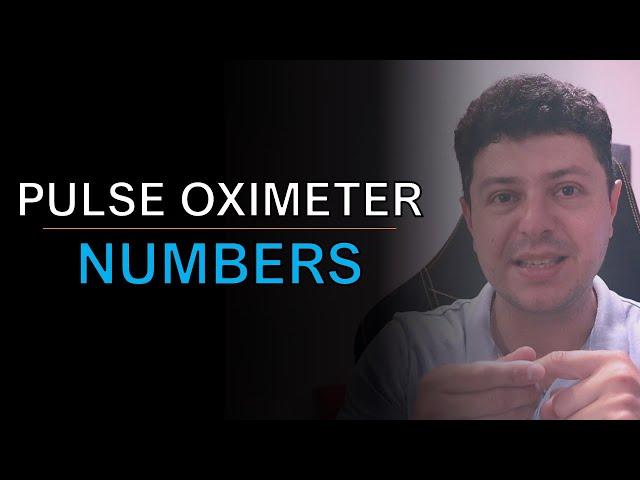 Don't panic about pulse oximeter readings!