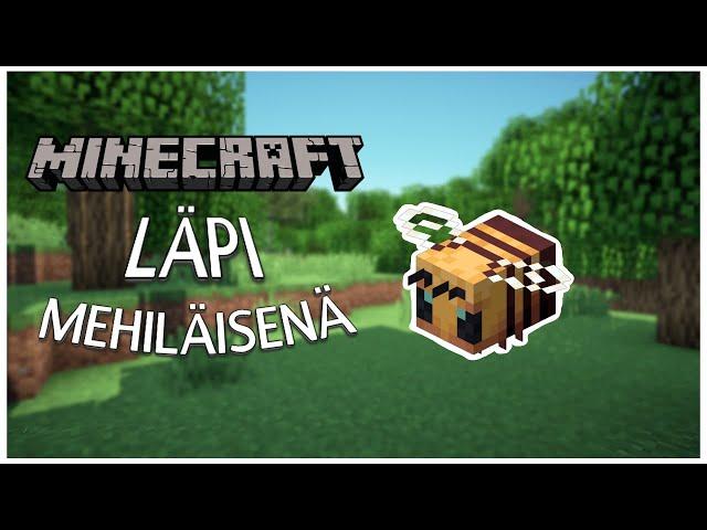 Minecraft Läpi MEHILÄISENÄ?!