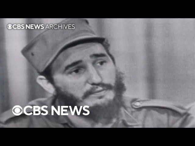 From the archives: Fidel Castro's 1959 interview on "Face the Nation" after seizing power in Cuba