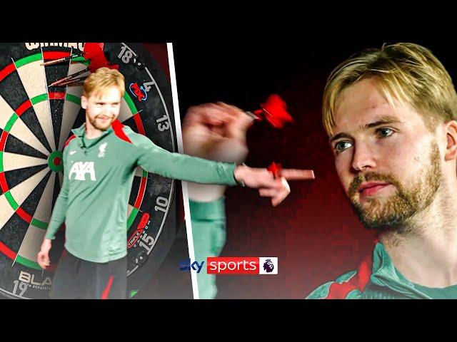 Caoimhin Kelleher impresses on nine dart challenge! 