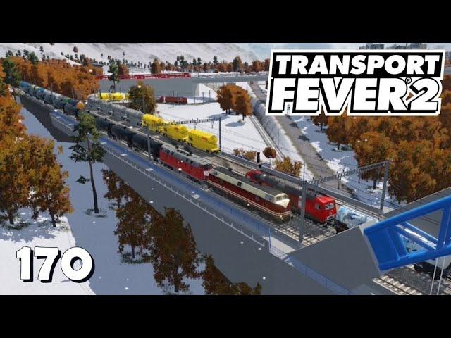 Transport Fever 2 S12/#170: Restmitfahrt und Korrektur der Unilinie, dazu gibt's erste Stau-Probleme