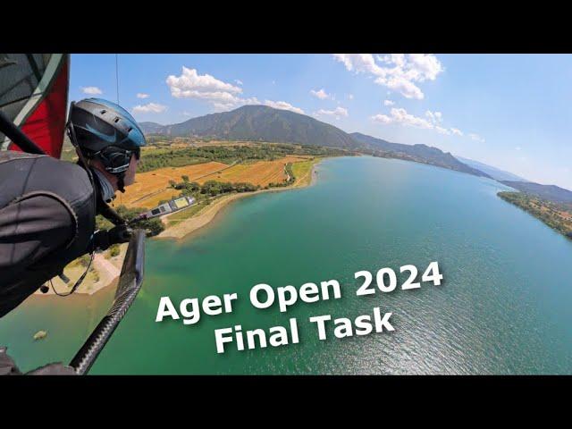 HANGGLIDING FINAL RACE (5) OF THE AGER OPEN 2024