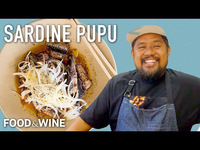 This Chef's Sardine Pupu Will Change Your Mind About Tinned Fish | Food & Wine