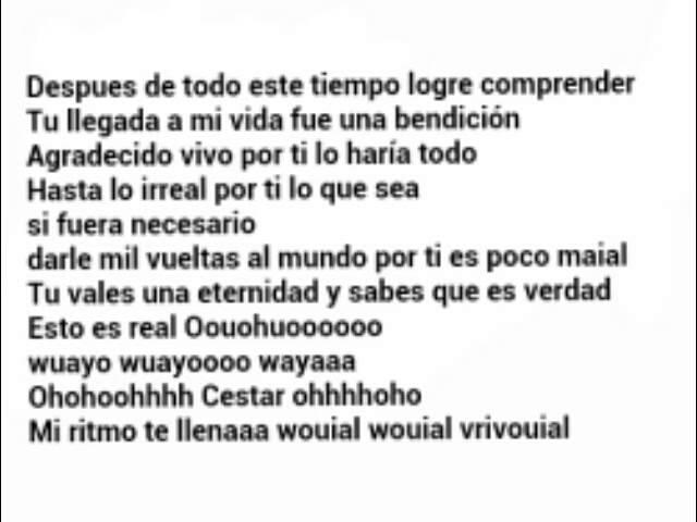 Cestar Ft. Stailok - Todo Cambio (Letra)