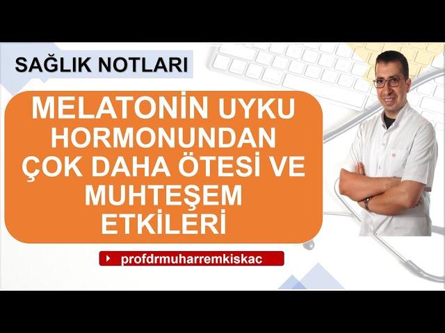 Melatonin nedir ? Melatonin ne işe yarar?