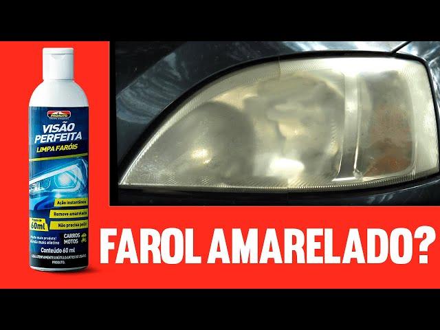 Tire o amarelado do farol rápido com Visão Perfeita - Limpa Faróis