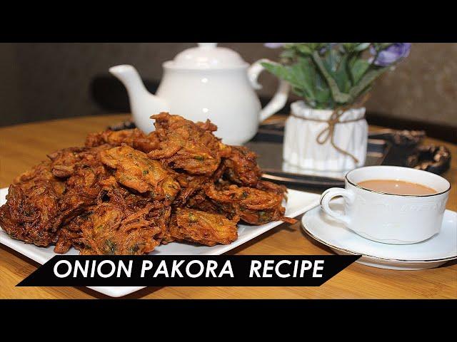 How to make Crispy Onion Pakora I  Ramadan Special Recipe