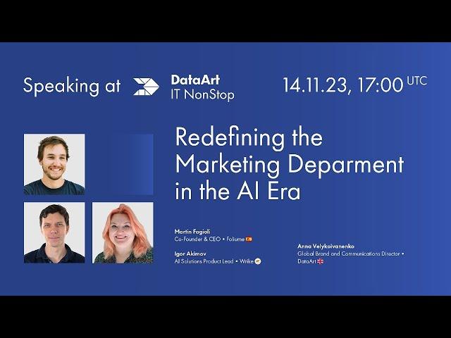 Redefining the Marketing Department in the AI Era