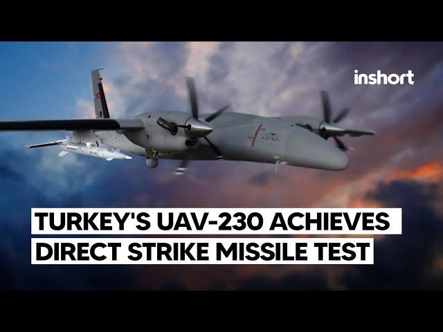 Turkiye's uav-230 supersonic missile scores direct hit in successful test | InShort