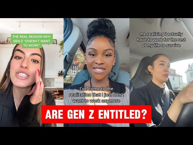 Is Gen Z Entitled? Minimum $125.000 They Need To Be Happy | Tik Tok Rants Compilation