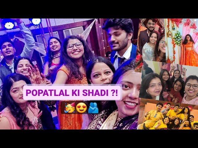 WE PLANNED SURPRISE FOR POPATLAL| SHADI VIBES|FREINDS REUNION #shadi #shadidance #friends #wedding