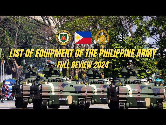 List of Equipment of the Philippine Army: Full Review 2024