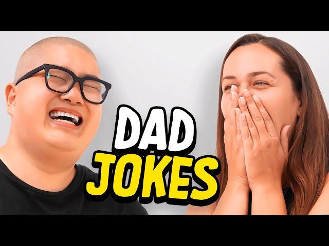 Dad Jokes | Don't laugh Challenge | Alan vs Sam | Raise Your Spirits