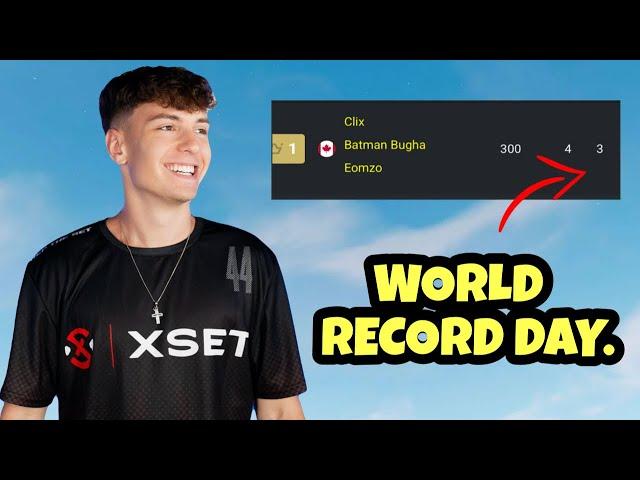 Clix WORLD RECORD WIN… | Mongraal’s NEW Trio QUALIFIES!