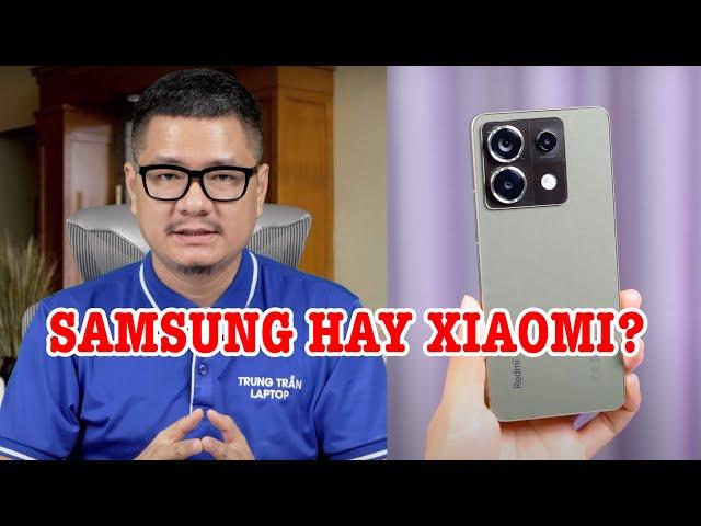 Tư vấn điện thoại: Tầm trung chọn Samsung hay Xiaomi?