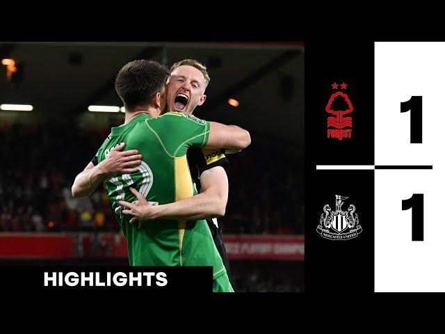 Nottingham Forest 1 Newcastle United 1 (NUFC Win 3-4 on Penalties) | Carabao Cup Highlights