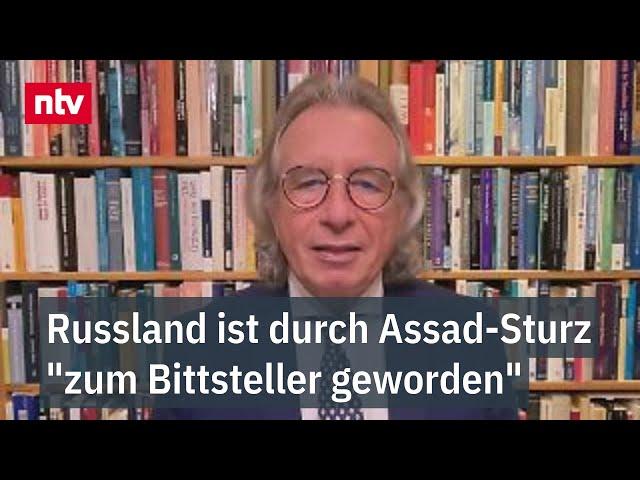 Russland ist durch Assad-Sturz "zum Bittsteller geworden" - Jäger zu neuer Situation in Nahost | ntv