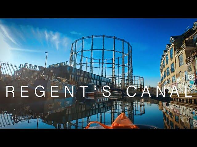 Paddling the length of London's Regent's Canal