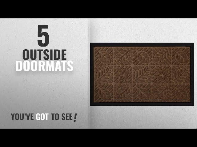 Top 10 Outside Doormats [2018 ]: Outside Shoe Mat Rubber Doormat for Front Door 18"x 30" Outdoor