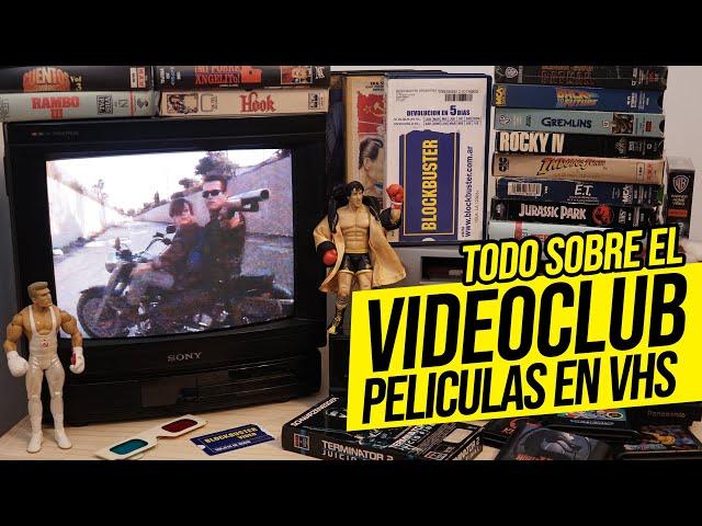 Historia del VIDEOCLUB, BLOCKBUSTER, y el VHS I ANTES que NETFLIX Disney y el video ON Demand