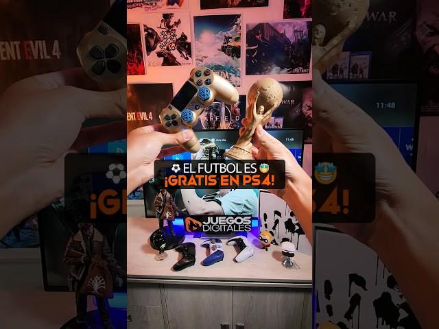 JUEGO DE FÚTBOL GRATIS EN PS4!!! #shorts