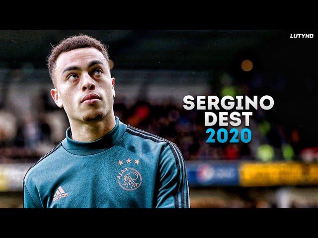 Sergino Dest 2020 - Defensive Skills, Goals & Tackles | HD