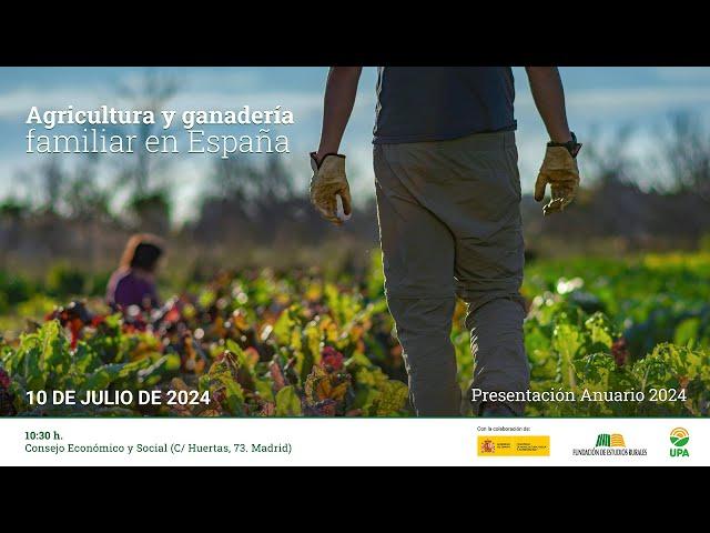 Presentación Anuario de la Agricultura Familiar - Premios FER 2024