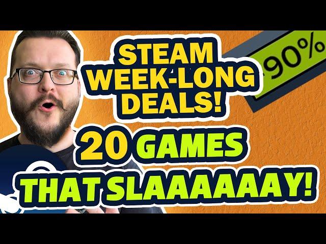 Steam Weeklong Deals! 20 Great Games!