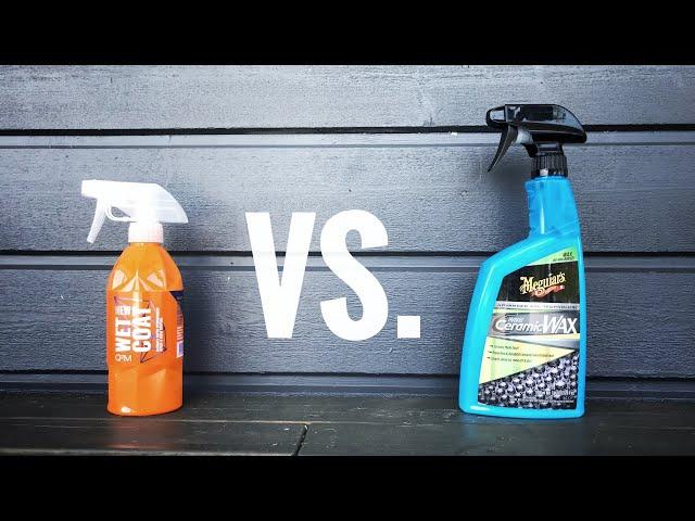 MEGUIAR'S HYBRID CERAMIC WAX VS. GYEON WETCOAT