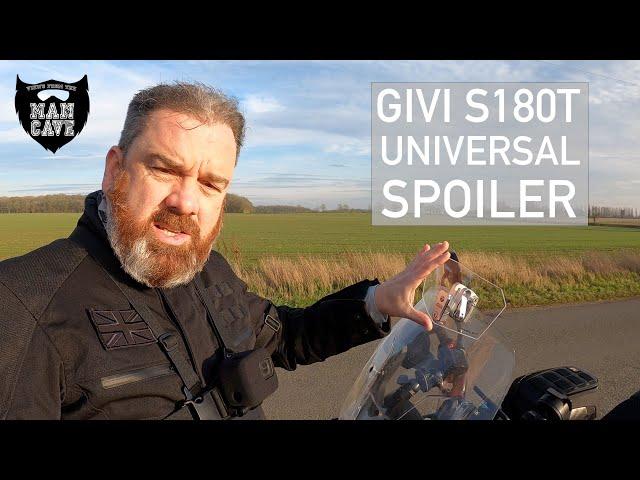 GIVI Universal Spoiler - Does it cure windscreen buffeting?