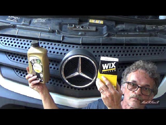 Engine Oil and Filter Change - 2016 Mercedes Sprinter 2 1L Diesel