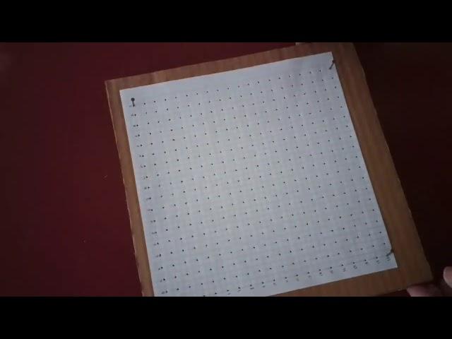 Puntigramación Construcción Base para gráfico en 3D