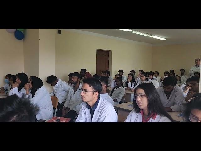 Tashkent medical academy (TMA) Uzbekistan, Biochemistry class by indian teacher